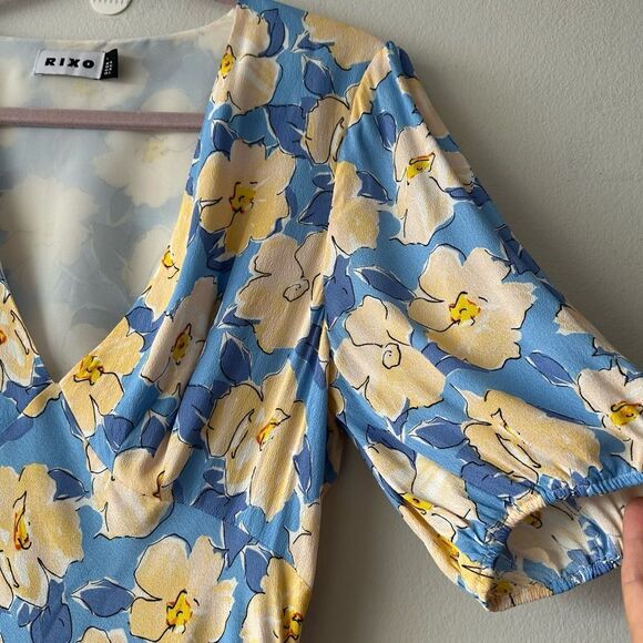 RIXO Poppy Azalea Floral Maxi Dress - Picture 3 of 14